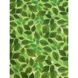 patchworkstof - grønne blade